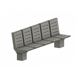 LTA007 : Banc moderne