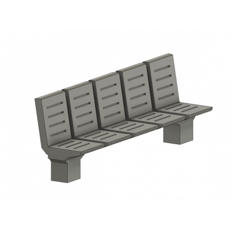 LTA007 : Banc moderne