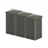LTAN010-D : Guérite type 80 triple