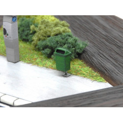 LTA017 : Lot de 2 poubelles de ville