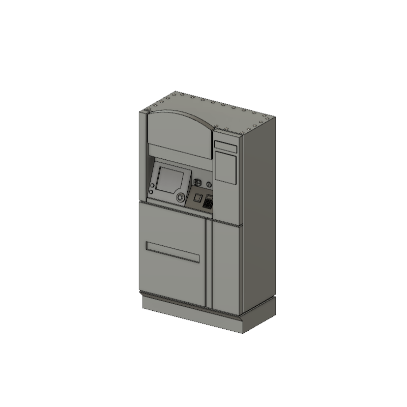 OLTA015 : Borne à billet TER grand modèle