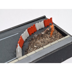 LTA062 : Lot de 4 séparateurs de voie lestable