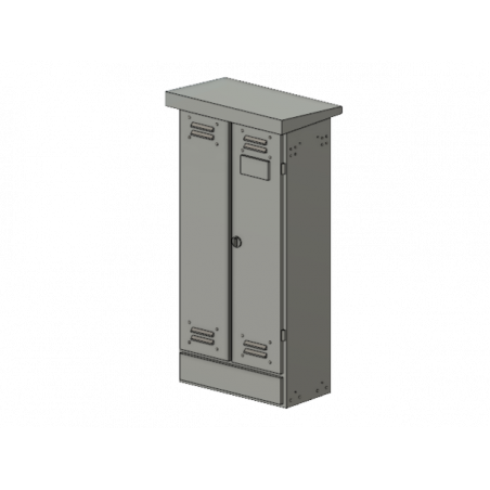LTA052 : Armoire électrique double portes (modèle G)