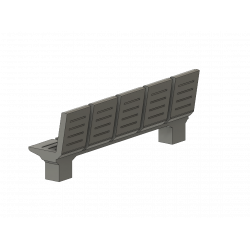 LTA007 : Banc moderne
